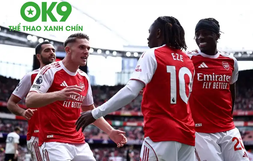 Các tân binh của Arsenal đều đang chơi tốt - Ảnh: @PraiseAmaechi1